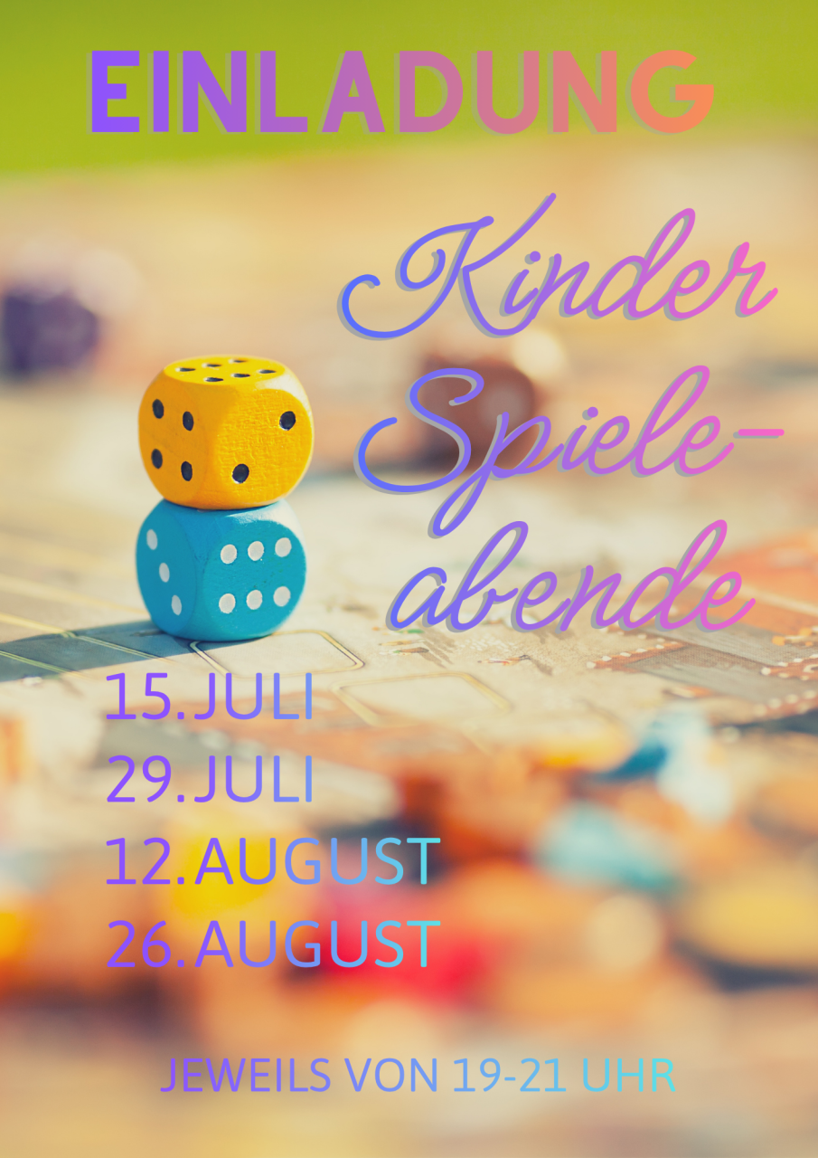 Kinder Spieleabende